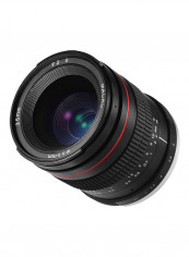 F2.0 Wide Angle Manual Focus Prime Lens Black/White