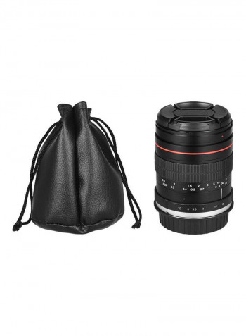 F2.0 Wide Angle Manual Focus Prime Lens Black/White