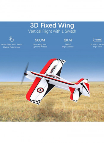 3D Fixed Wing Vertical Flight A560 63x22x31centimeter