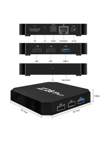 Android Set Top Box Z28 PRO Black