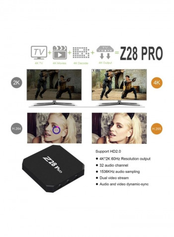 Android Set Top Box Z28 PRO Black