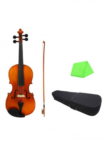 Electric Wooden Violin Set