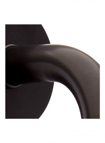 Remi Collection Towel Ring Black 3.4x6x6inch