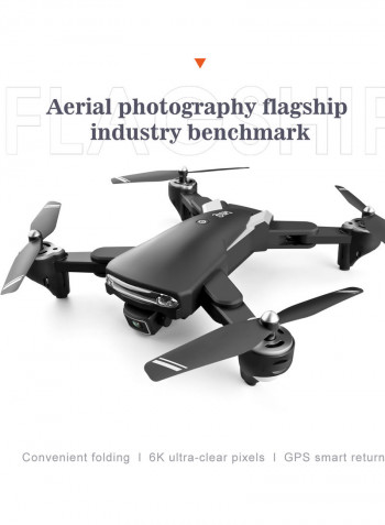 KK7 Pro RC Drone With Dual Camera 6K 5G Wifi GPS Foldable Optical Flow Positioning Quadcopter Bag Included 27*8.5*20cm