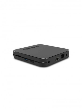 KM9 Android  9.0 WiFi TV Box XD5364902 Black