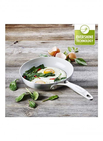 2-Piece Frypan Set Light Grey