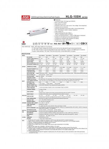 Class 2 Power Supply Unit White