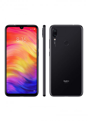 Redmi Note 7 Dual SIM Space Black 128GB 4GB RAM 4G LTE