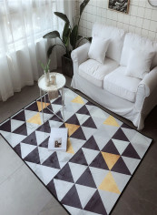 Simple Nordic Style Carpet Multicolour 150x190centimeter