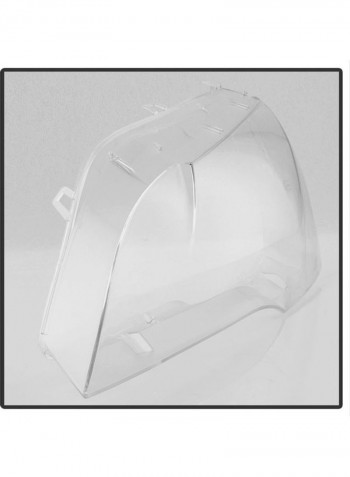 2-Piece Car Headlight Cover Lens for BMW