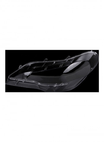2-Piece Car Headlight Cover Lens for BMW