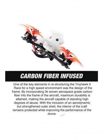 Tinyhawk II Race Brushless 90mm FPV Racing Drone With Camera 16.5x15.5x5.5cm
