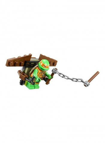 286-Piece Ninja Turtles T-Rawket Sky Strike Building Toys Set