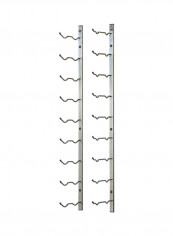 Wall Mounted Bottle Rack Black 45x10x15inch reviews Wall Mounted Bottle Rack Black 45x10x15inch