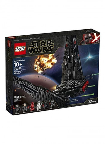 1005-Piece Star Wars: The Rise Of Skywalker Kylo Ren's Shuttle Building Set