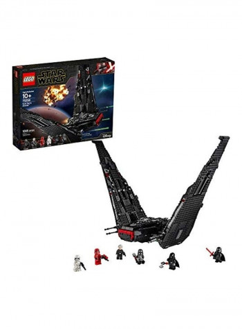 1005-Piece Star Wars: The Rise Of Skywalker Kylo Ren's Shuttle Building Set