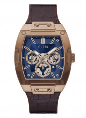 Men's Phoenix Water Resistant Leather Analog Watch GW0202G2