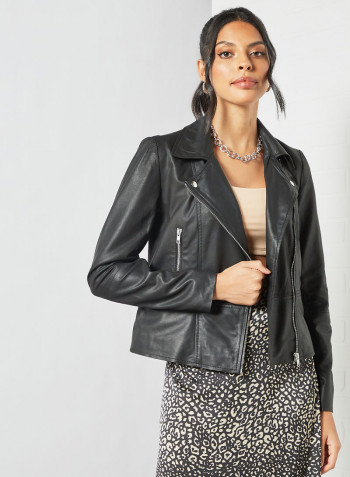 Leather Jacket Black