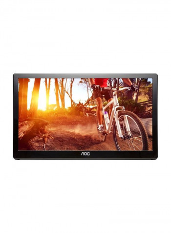 15.6-Inch HD Monitor Black