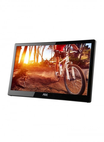 15.6-Inch HD Monitor Black