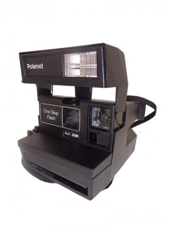 One Step Flash Instant Film Camera Black