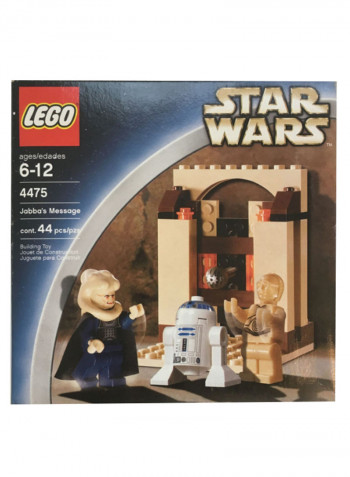 44-Piece Star Wars Jabba's Message Building Set 4475