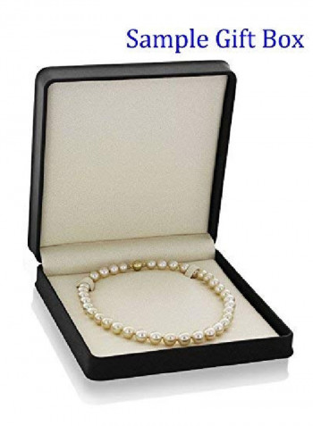 925 Sterling Silver Cultured Pearl Choker Necklace