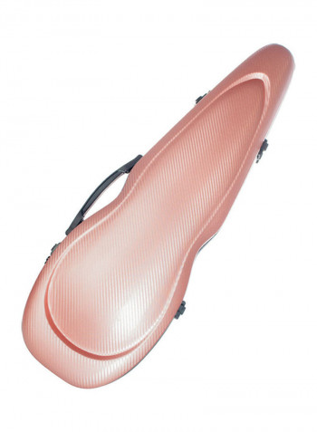 Bullet Shape Carbon Fiber Violin Case With Hygrometer Straps