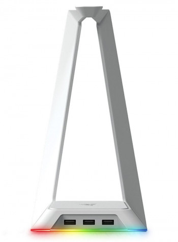USB Headset Stand White
