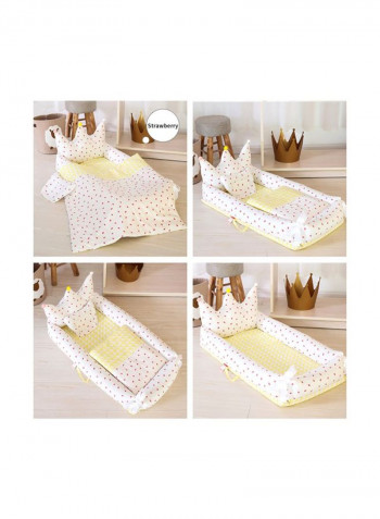 Crown Designed Portable Crib