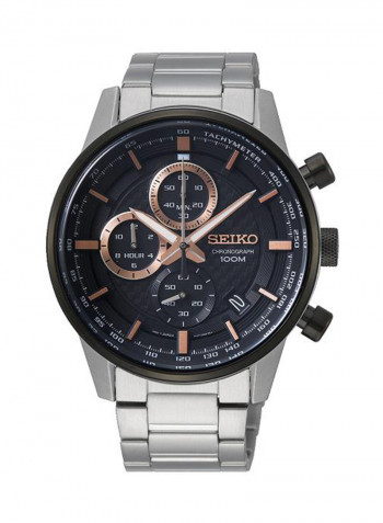 Men's Stainless Steel Motorsport Chronograph Watch