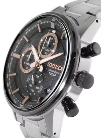Men's Stainless Steel Motorsport Chronograph Watch