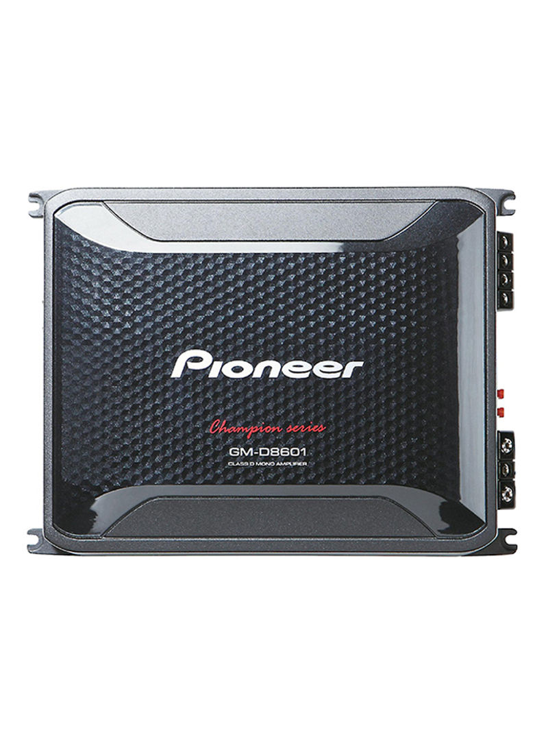 1600W Class D Mono Car Amplifier With Wired Bass Boost Remote GM-D8601
