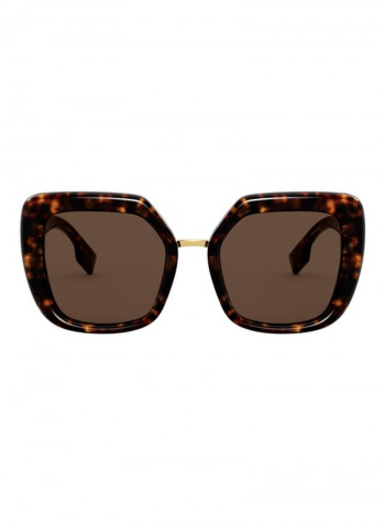Women's Oversized Sunglasses - Lens Size: 53 mm