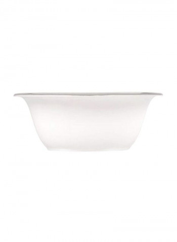 Vera Lace Collection Vegetable Bowl White 9.75inch