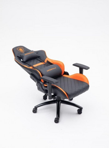 Gaming Chair Armor One with Steel-Frame and Adjustable Arm-Rest Orange