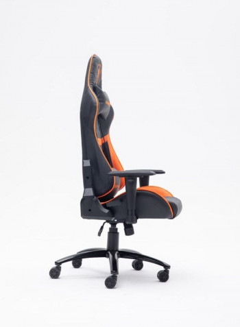 Gaming Chair Armor One with Steel-Frame and Adjustable Arm-Rest Orange