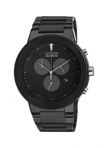 Women's Stainless Steel Chronograph Wrist Watch AT2245-57E