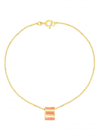 18 Karat Gold Charm Bracelet