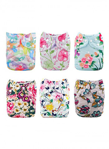 16-Piece Baby Cloth Diapers