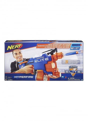 N-Strike Elite Hyper Fire Blaster With Dart 10.2 x 61cm