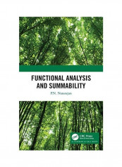 Functional Analysis And Summability Hardcover English by P. N. Natarajan