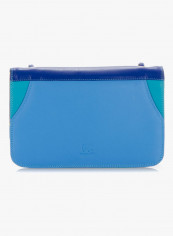 Multi-Compartment Travel Organizer Crossbody Bag Seascape