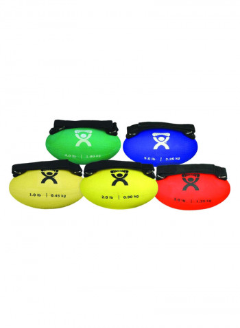 5-Piece Handy Grip Weight Ball Set