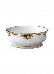 Rose Printed Serving Bowl White/Green/Yellow 3.87L