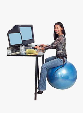 Classic Plus Burst-Resistant Exercise Ball 12.7X9.25X4.75inch