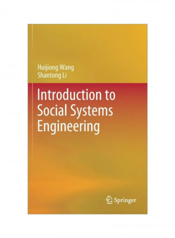 Introduction To Social Systems Engineering Hardcover