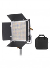 Professional LED Dimmable Lighting Kit With Bag 23.2 x 20centimeter Black