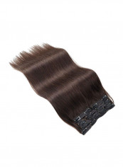 7-Piece Clip In Straight Hair Extension #2 Dark Brown