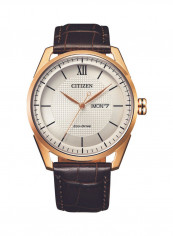 Men's Eco-Drive Leather Analog Watch AW0082-19A